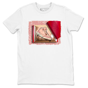 3s Valentines Day shirts to match jordans New Kicks best t shirts to wear with jordans Air Jordan 3 Valentines Day match shoes to clothes SNRT Sneaker Tees unisex cotton White 2 shirts