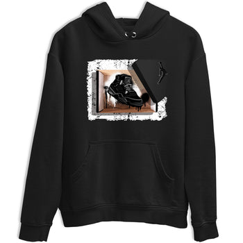 Sneaker match tees – Sneaker Tees To Match Air Jordan 4 Black Cat Shoes – New Kicks Tee Black 2