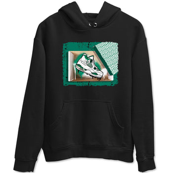 4s Oxidized Green shirts to match jordans New Kicks sneaker match tees Air Jordan 4 Oxidized Green SNRT Sneaker Tees streetwear brand Black 2 unisex cotton tee