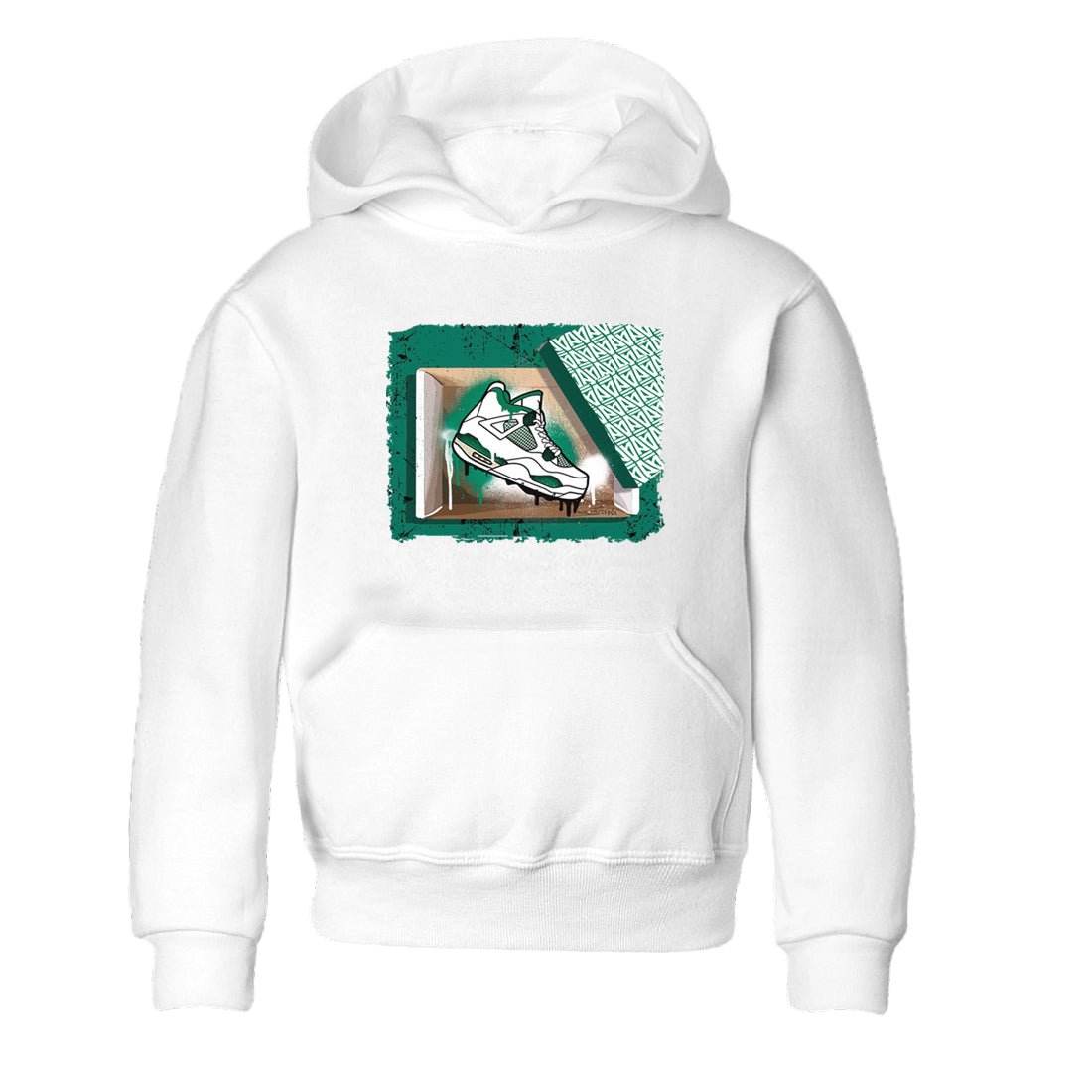 4s Oxidized Green shirts to match jordans New Kicks sneaker match tees Air Jordan 4 Oxidized Green SNRT Sneaker Tees streetwear brand Baby and Youth White 2 cotton tee