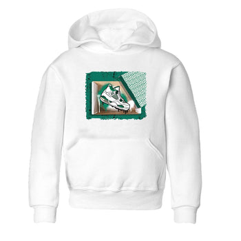 4s Oxidized Green shirts to match jordans New Kicks sneaker match tees Air Jordan 4 Oxidized Green SNRT Sneaker Tees streetwear brand Baby and Youth White 2 cotton tee