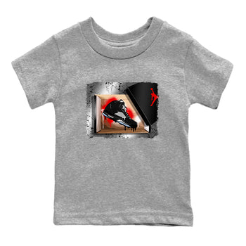 AJ5 Reimagined shirts to match jordans New Kicks best t shirts to wear with jordans Air Jordan 5 Retro OG Reimagined match shoes to clothes SNRT Sneaker Tees Youth Baby Heather Grey 2 tee
