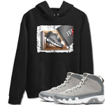 AJ 9 Cool Grey shirts to match jordans New Kicks best t shirts to wear with jordans Air Jordan 9 Retro Cool Grey match shoes to clothes SNRT Sneaker Tees unisex cotton Black 1 shirts