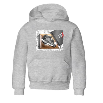 AJ 9 Cool Grey shirts to match jordans New Kicks best t shirts to wear with jordans Air Jordan 9 Retro Cool Grey match shoes to clothes SNRT Sneaker Tees Youth Baby Heather Grey 2 tee