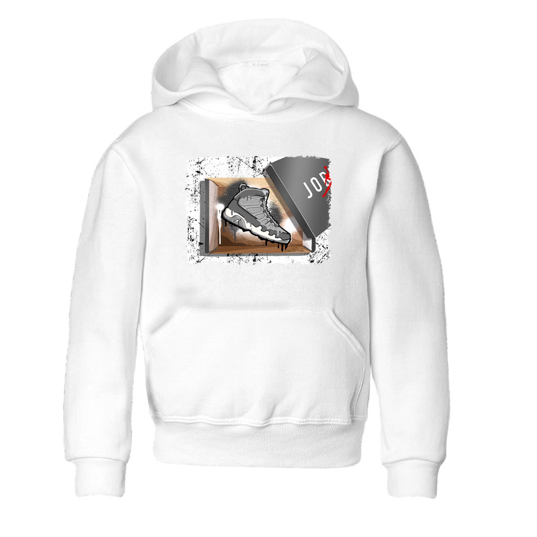 AJ 9 Cool Grey shirts to match jordans New Kicks best t shirts to wear with jordans Air Jordan 9 Retro Cool Grey match shoes to clothes SNRT Sneaker Tees Youth Baby White 2 tee