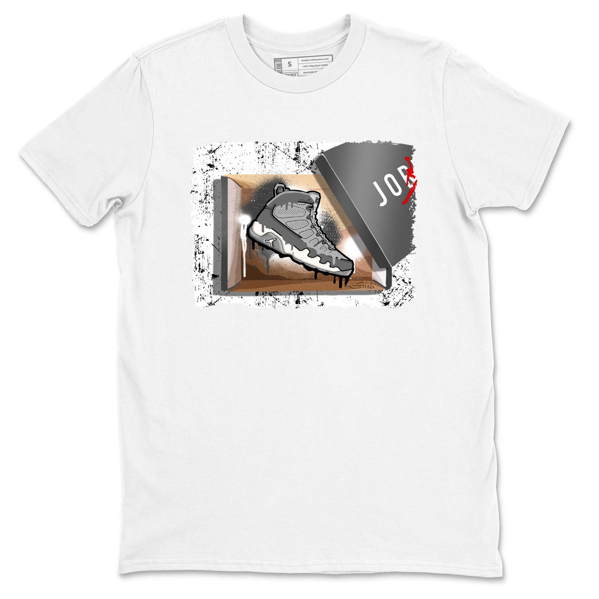 AJ 9 Cool Grey shirts to match jordans New Kicks best t shirts to wear with jordans Air Jordan 9 Retro Cool Grey match shoes to clothes SNRT Sneaker Tees unisex cotton White 2 shirts