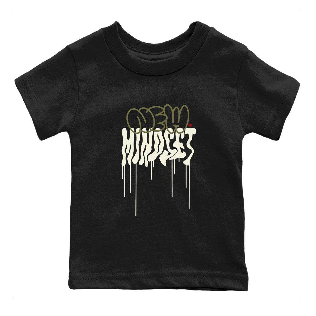 Air Jordan 1 Low Travis Scott Medium Olive shirts to match jordans New Mindset sneaker match tees Air Jordan 1 Travis Scott Medium Olive Sneaker Shirts SNRT Sneaker Tees streetwear brand Baby and Youth Black 2 cotton tee