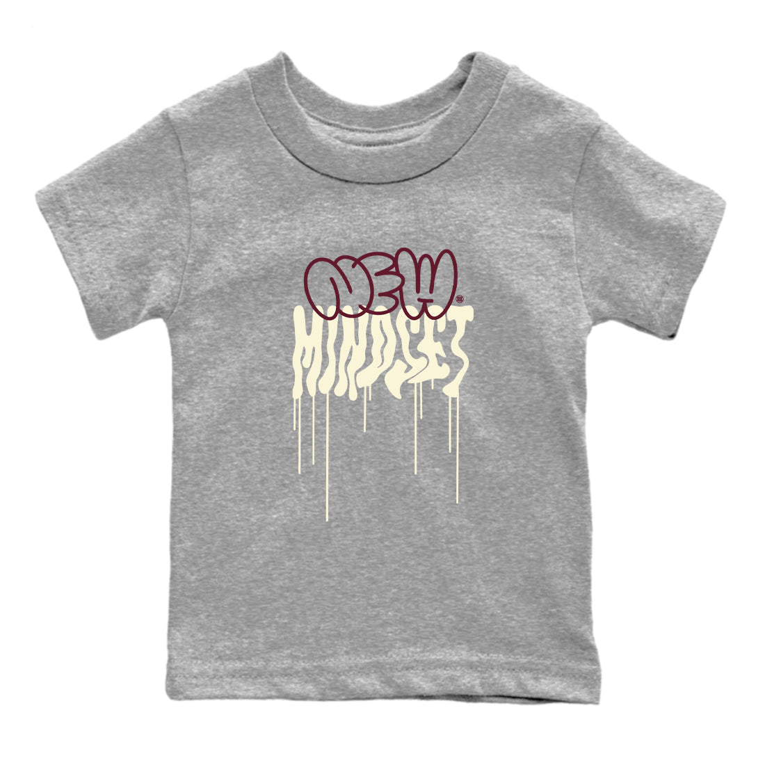 Air Jordan 3 A Ma Maniere x Burgundy Crush shirts to match jordans New Mindset sneaker match tees Jordan 3 A Ma Maniere x Burgundy Crush Sneaker Shirts SNRT Sneaker Tees streetwear brand Baby and Youth Heather Grey 2 cotton tee