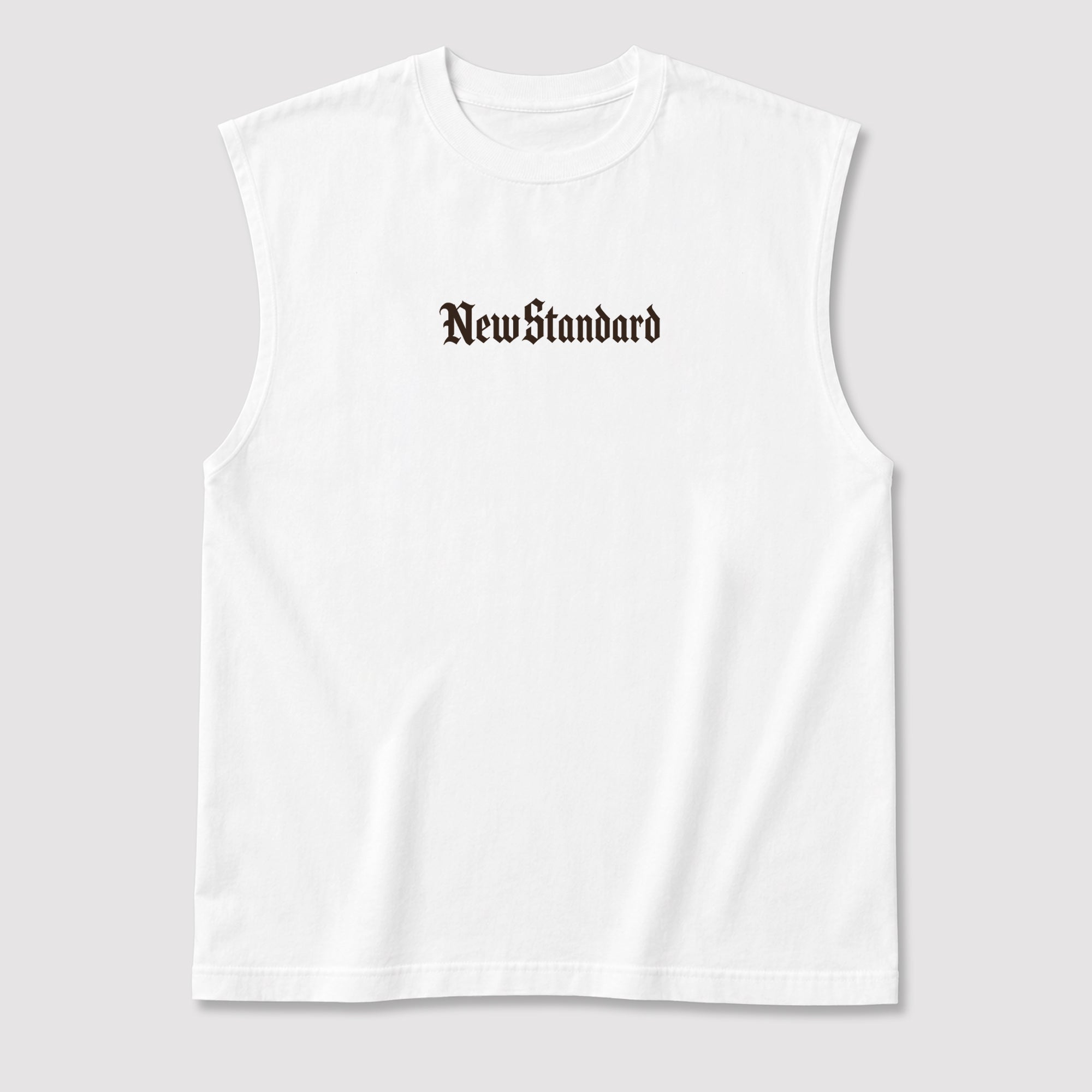 New Standard men's graphic muscle t-shirt designed to match the Air Jordan 1 Love Letter, featuring coordinated White 1 graphics for the perfect streetwear look.