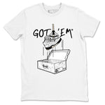 5s White Black shirts to match jordans New Treasure Hunter sneaker match tees Air Jordan 5 Retro White Black match shoes to clothes SNRT Sneaker Tees unisex cotton White 2 shirts