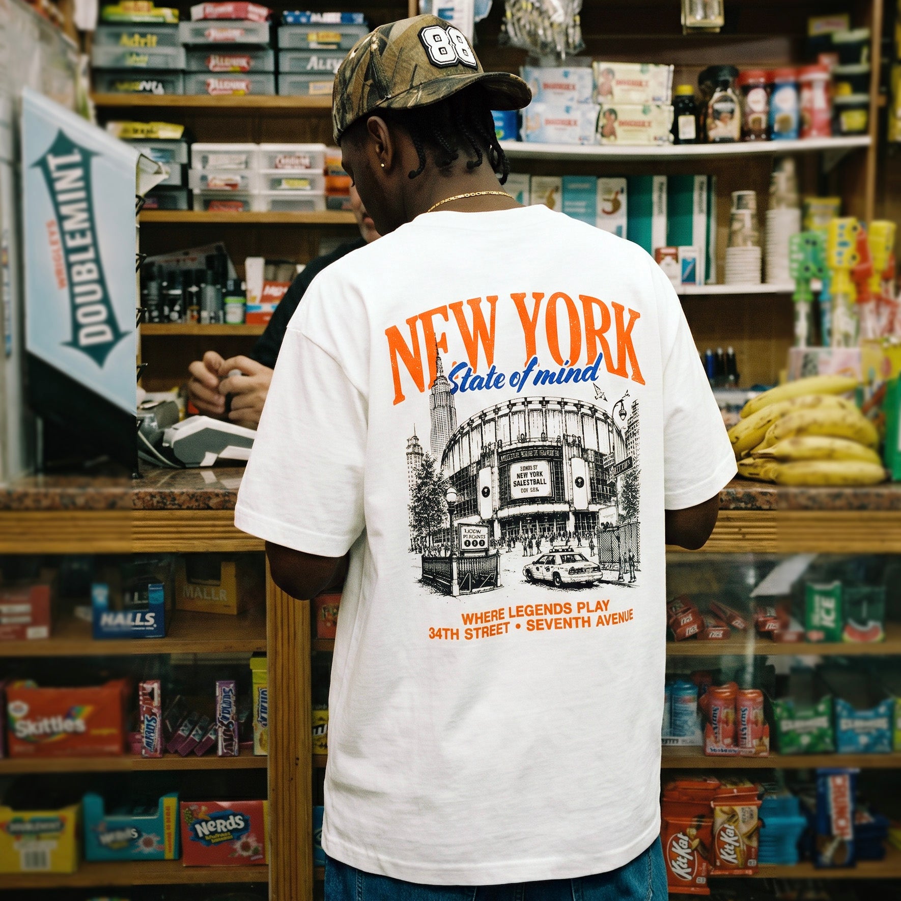 New York State of Mind Premium Graphic T-shirt - SNRT Sneaker T-shirts