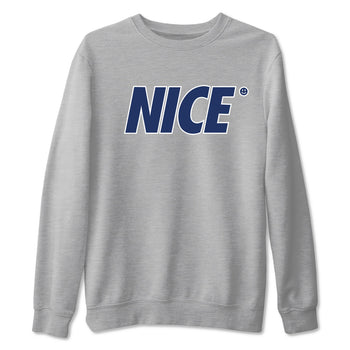 1s Midnight Navy shirts to match jordans Nice Smile sneaker match tees Air Jordan 1 Midnight Navy match shoes to clothes SNRT Sneaker Tees unisex cotton Heather Grey 2 shirts