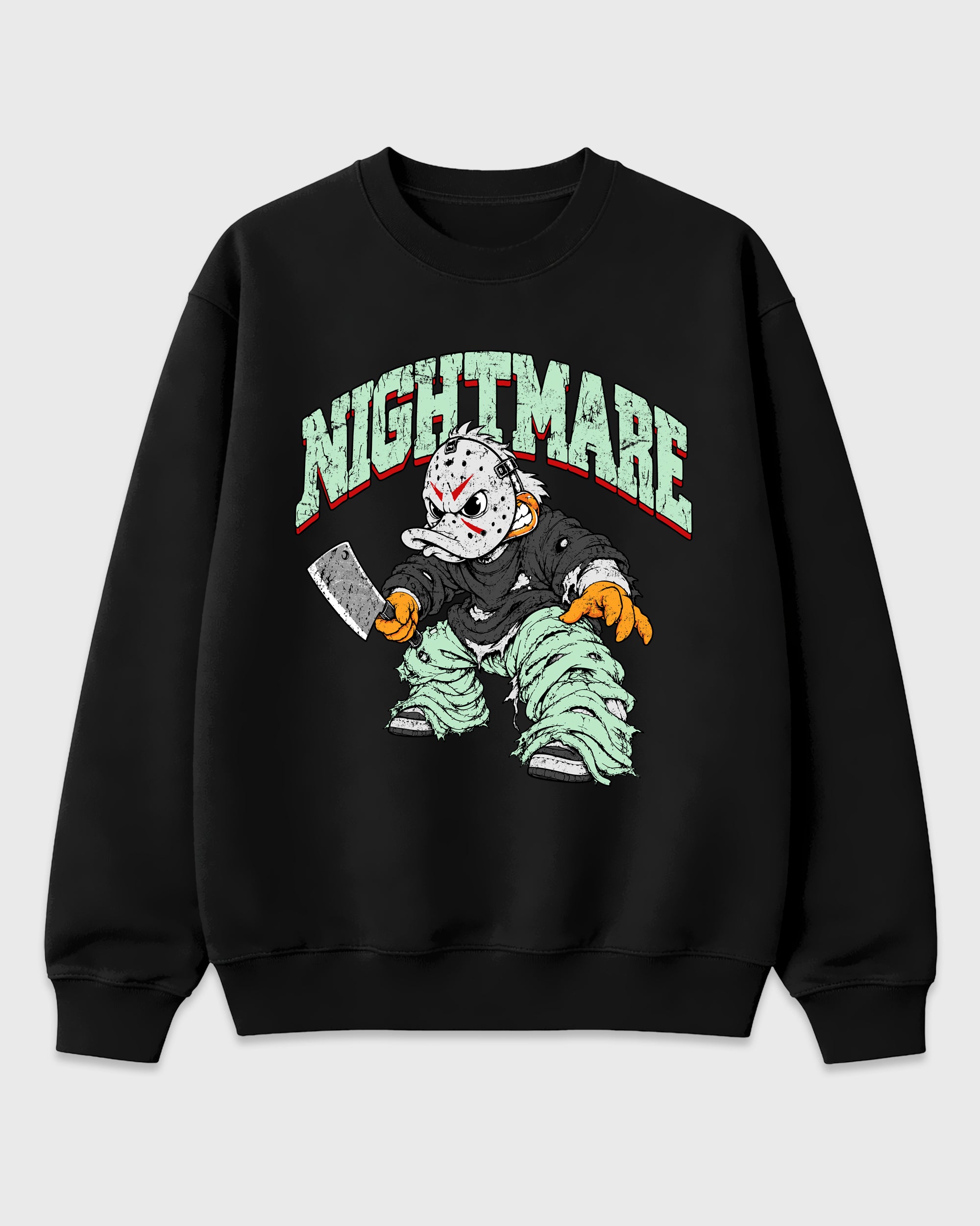 Nightmare Graphic T-Shirt featuring original streetwear artwork designed to match the Air Jordan 5 Halloween. Black 2 Graphic Tee.