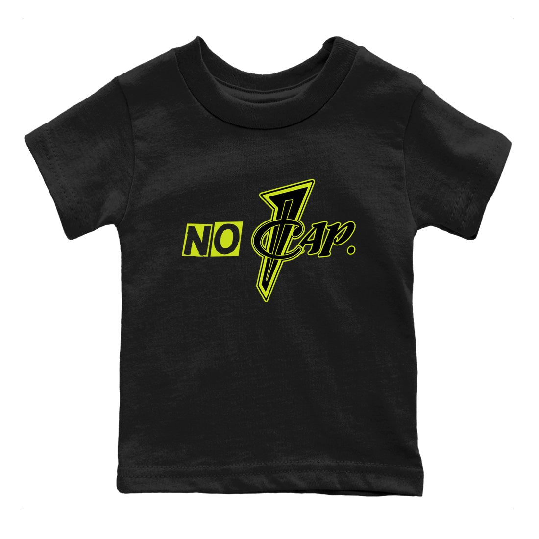 Foams One Black Volt shirts to match jordans No Cap sneaker match tees Air Foamposite One Black and Volt match shoes to clothes SNRT Sneaker Tees Youth Baby Black 2 tee
