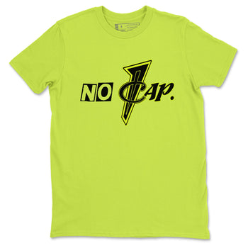 Foams One Black Volt shirts to match jordans No Cap sneaker match tees Air Foamposite One Black and Volt match shoes to clothes SNRT Sneaker Tees unisex cotton Safety Green 2 shirts