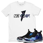 Air Foamposite One Galaxy shirts to match jordans No Cap sneaker match tees Air Foamposite One Galaxy SNRT Sneaker Release Tees unisex cotton White 1 crew neck shirts