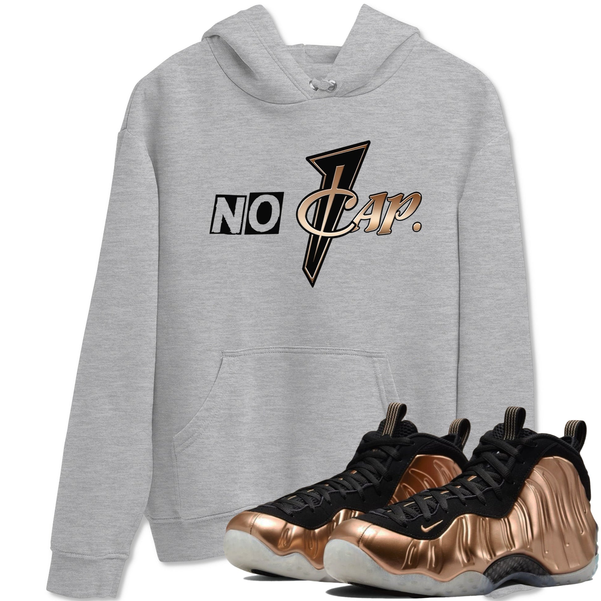 Air Foamposite One Metallic Copper shirts to match jordans No Cap sneaker match tees Air Foamposite One Metallic Copper SNRT Sneaker Release Tees unisex cotton Heather Grey 1 crew neck shirts