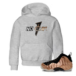 Air Foamposite One Metallic Copper shirts to match jordans No Cap sneaker match tees Air Foamposite One Metallic Copper SNRT Sneaker Release Tees Youth Baby Heather Grey 1 crew neck shirts