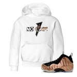 Air Foamposite One Metallic Copper shirts to match jordans No Cap sneaker match tees Air Foamposite One Metallic Copper SNRT Sneaker Release Tees Youth Baby White 1 crew neck shirts