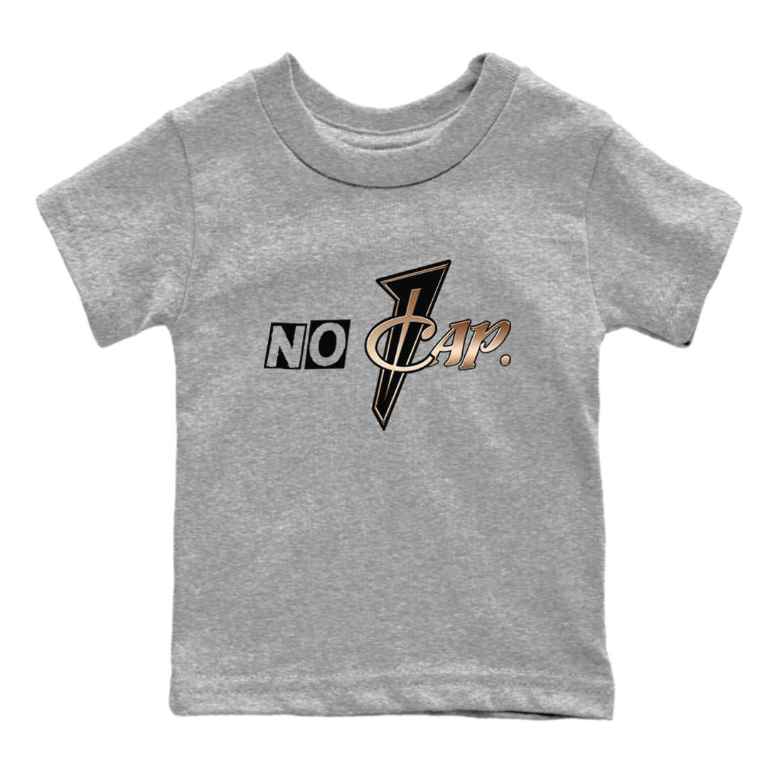 Air Foamposite One Metallic Copper shirts to match jordans No Cap sneaker match tees Air Foamposite One Metallic Copper SNRT Sneaker Release Tees Youth Baby Heather Grey 2 crew neck shirts