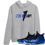 Air Foamposite One Royal shirts to match jordans No Cap sneaker match tees Air Foamposite One Royal SNRT Sneaker Release Tees unisex cotton Heather Grey 1 crew neck shirts