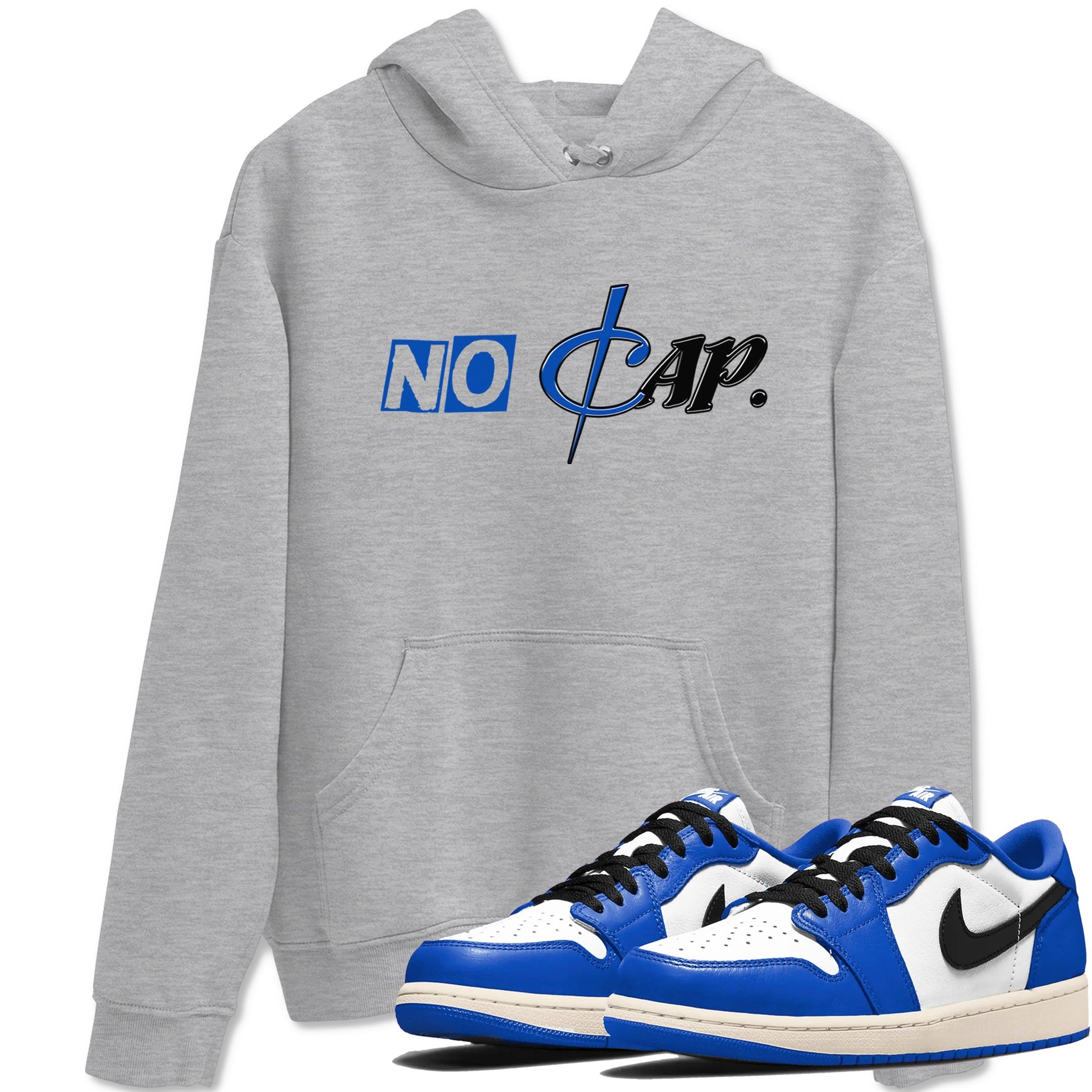 1s Game Royal shirts to match jordans No Cap sneaker match tees Air Jordan 1 Retro Low OG Game Royal match shoes to clothes SNRT Sneaker Tees unisex cotton Heather Grey 1 shirts