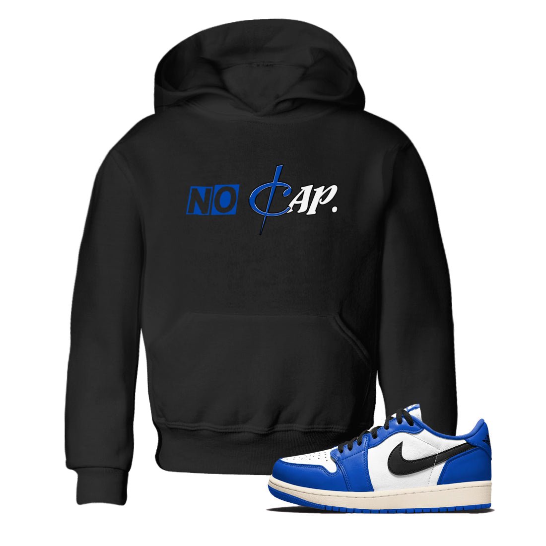 1s Game Royal shirts to match jordans No Cap sneaker match tees Air Jordan 1 Retro Low OG Game Royal match shoes to clothes SNRT Sneaker Tees Youth Baby Black 1 tee
