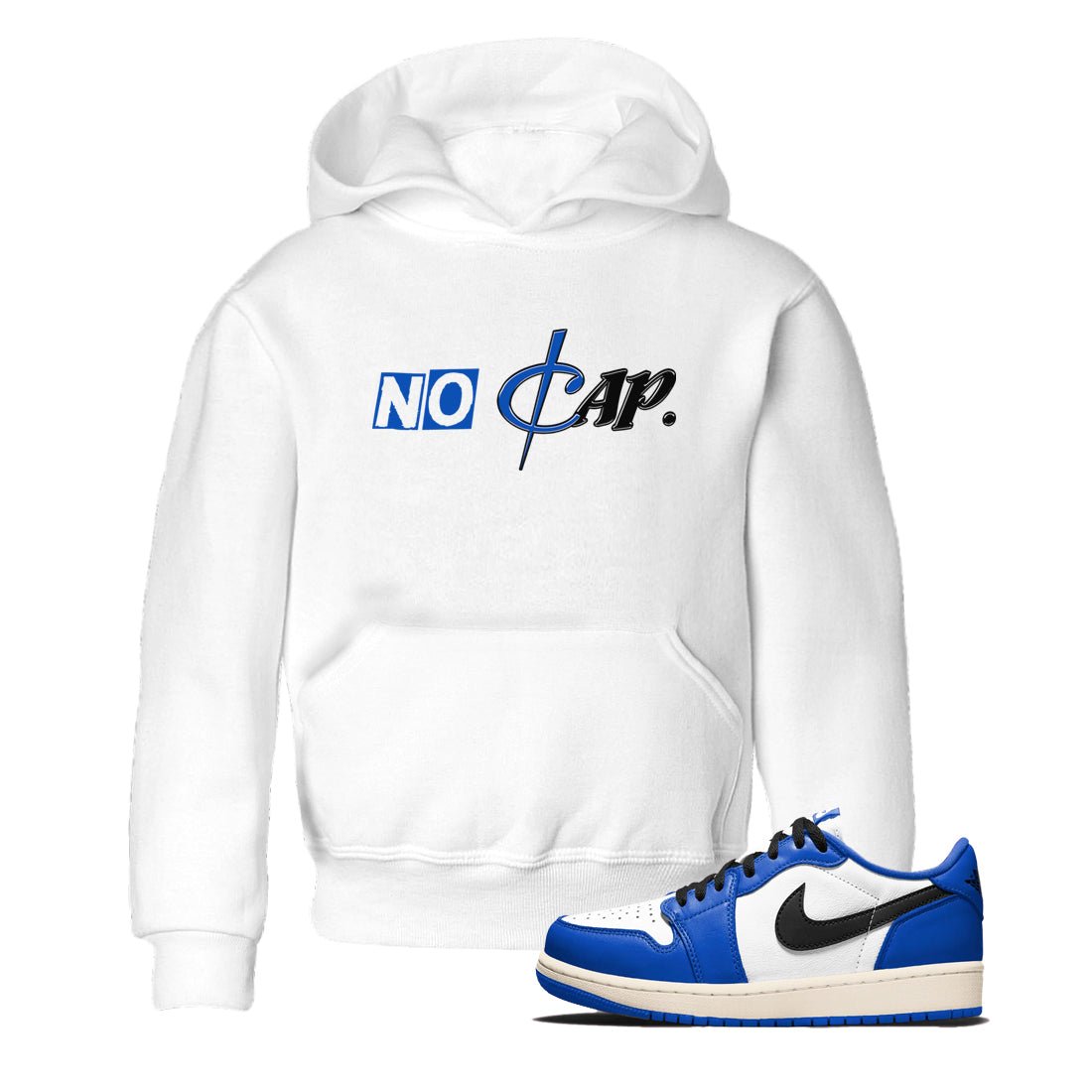 1s Game Royal shirts to match jordans No Cap sneaker match tees Air Jordan 1 Retro Low OG Game Royal match shoes to clothes SNRT Sneaker Tees Youth Baby White 1 tee
