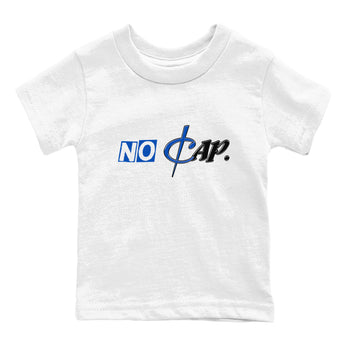 1s Game Royal shirts to match jordans No Cap sneaker match tees Air Jordan 1 Retro Low OG Game Royal match shoes to clothes SNRT Sneaker Tees Youth Baby White 2 tee