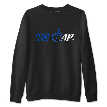 1s Game Royal shirts to match jordans No Cap sneaker match tees Air Jordan 1 Retro Low OG Game Royal match shoes to clothes SNRT Sneaker Tees unisex cotton Black 2 shirts