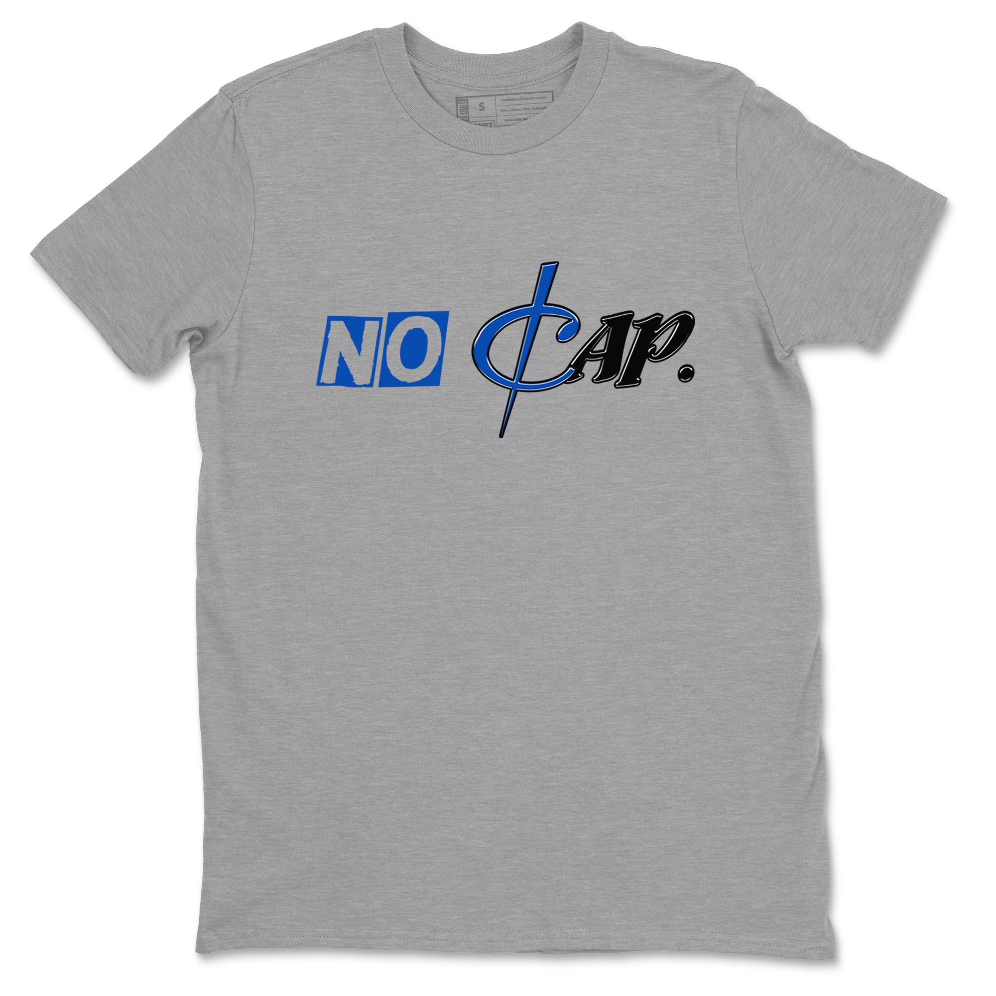 1s Game Royal shirts to match jordans No Cap sneaker match tees Air Jordan 1 Retro Low OG Game Royal match shoes to clothes SNRT Sneaker Tees unisex cotton Heather Grey 2 shirts