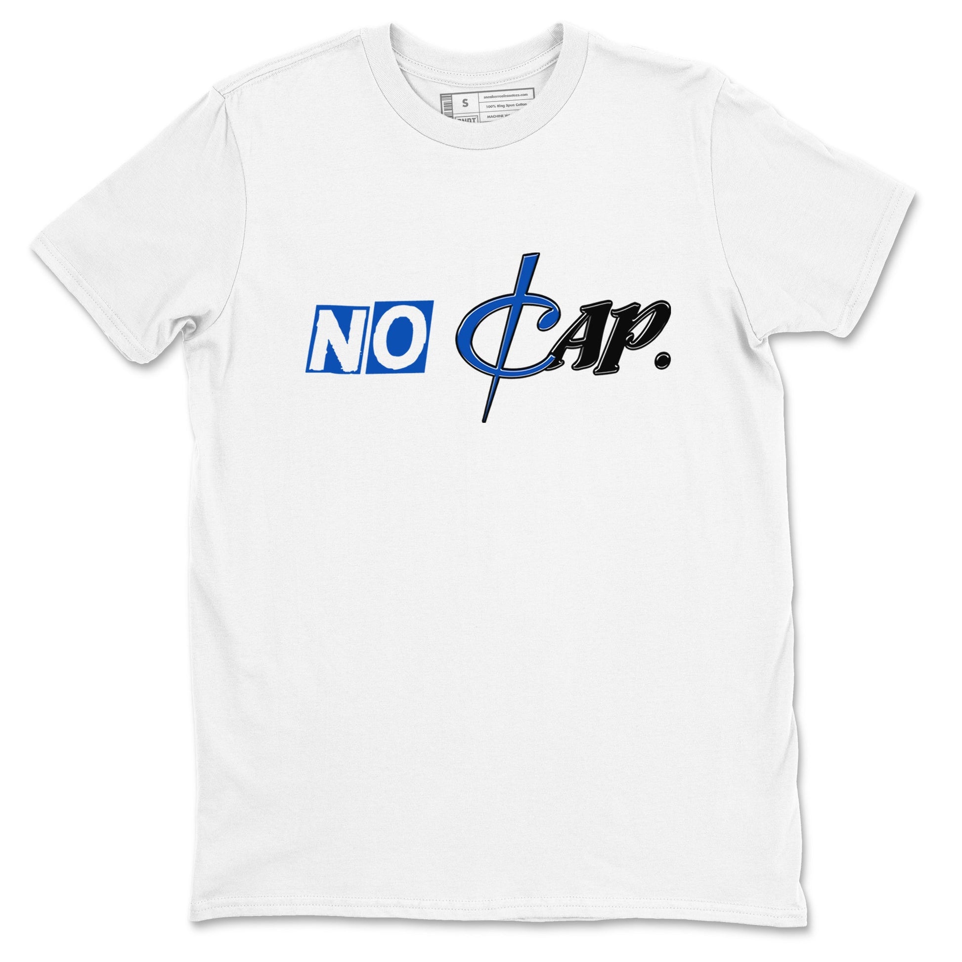 1s Game Royal shirts to match jordans No Cap sneaker match tees Air Jordan 1 Retro Low OG Game Royal match shoes to clothes SNRT Sneaker Tees unisex cotton White 2 shirts