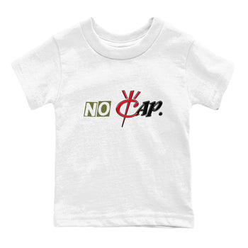 1s Travis Scott Medium Olive shirts to match jordans No Cap sneaker match tees Air Jordan 1 Travis Scott Medium Olive match shoes to clothes SNRT Sneaker Tees Youth Baby White 2 tee