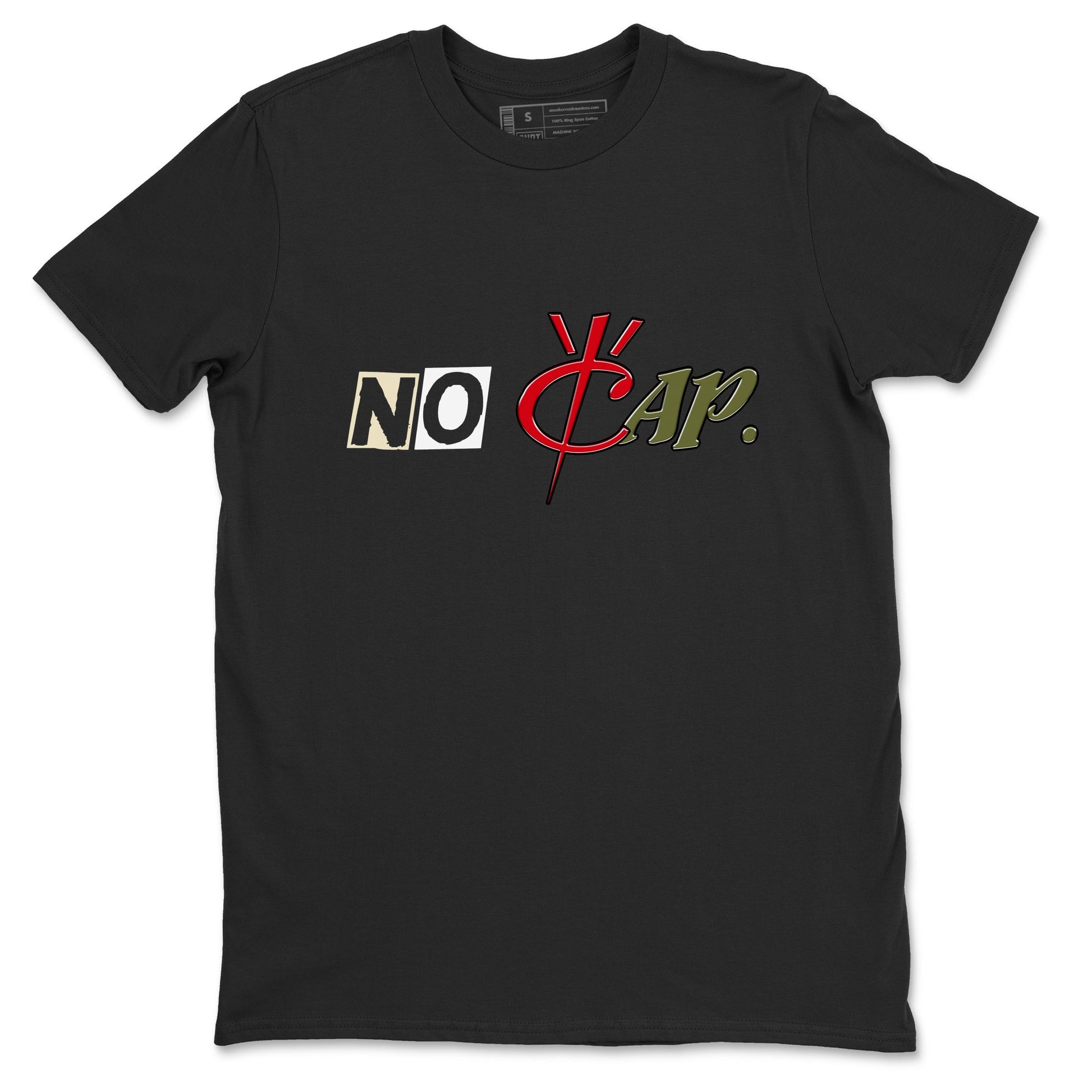1s Travis Scott Medium Olive shirts to match jordans No Cap sneaker match tees Air Jordan 1 Travis Scott Medium Olive match shoes to clothes SNRT Sneaker Tees unisex cotton Black 2 shirts