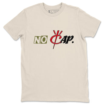 1s Travis Scott Medium Olive shirts to match jordans No Cap sneaker match tees Air Jordan 1 Travis Scott Medium Olive match shoes to clothes SNRT Sneaker Tees unisex cotton Natural 2 shirts