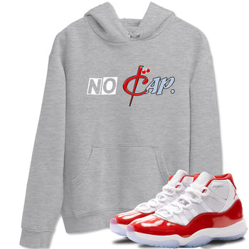 11s Cherry shirts to match jordans No Cap sneaker match tees Air Jordan 11 Retro Cherry match shoes to clothes SNRT Sneaker Tees unisex cotton Heather Grey 1 shirts