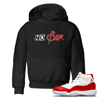 11s Cherry shirts to match jordans No Cap sneaker match tees Air Jordan 11 Retro Cherry match shoes to clothes SNRT Sneaker Tees Youth Baby Black 1 tee