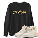 12s Phantom shirts to match jordans No Cap sneaker match tees Air Jordan 12 WMNS Phantom match shoes to clothes SNRT Sneaker Tees unisex cotton Black 1 shirts