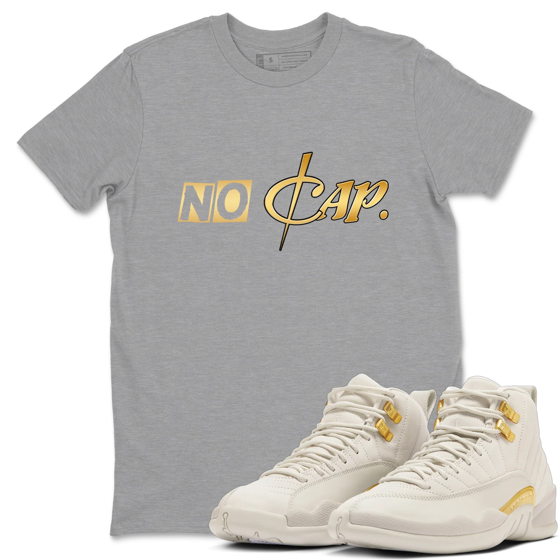 12s Phantom shirts to match jordans No Cap sneaker match tees Air Jordan 12 WMNS Phantom match shoes to clothes SNRT Sneaker Tees unisex cotton Heather Grey 1 shirts