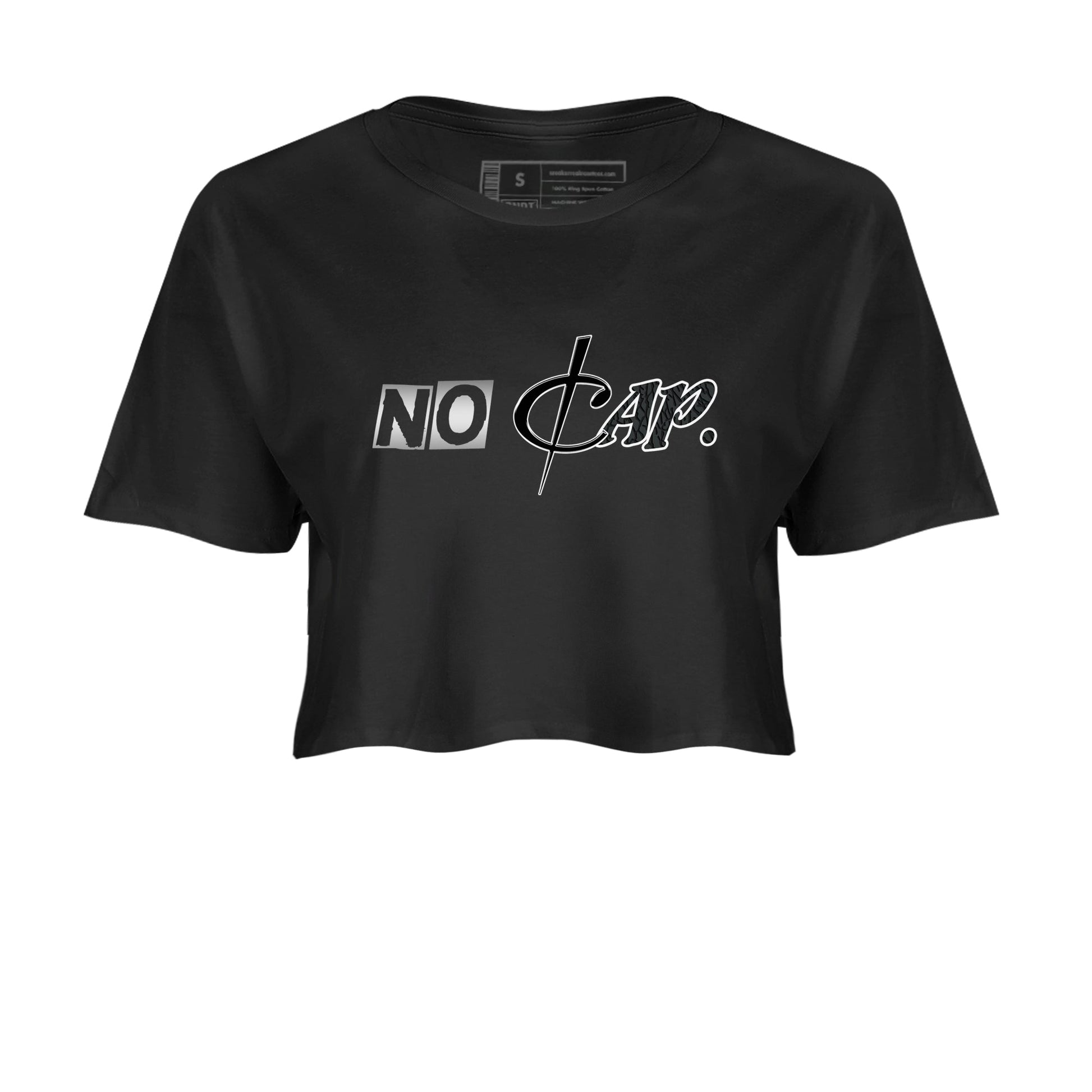 3s Black Cat shirts to match jordans No Cap sneaker match tees Air Jordan 3 Retro Black Cat match shoes to clothes SNRT Sneaker Tees unisex cotton Black 2 crop tee