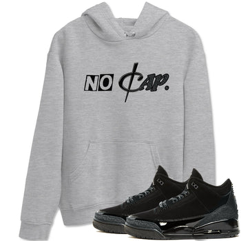 3s Black Cat shirts to match jordans No Cap sneaker match tees Air Jordan 3 Retro Black Cat match shoes to clothes SNRT Sneaker Tees unisex cotton Heather Grey 1 shirts