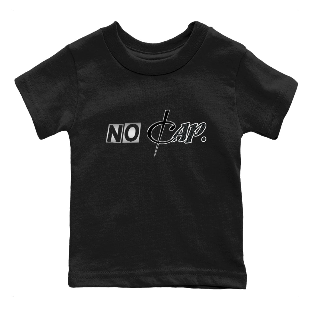 3s Black Cat shirts to match jordans No Cap sneaker match tees Air Jordan 3 Retro Black Cat match shoes to clothes SNRT Sneaker Tees Youth Baby Black 2 tee