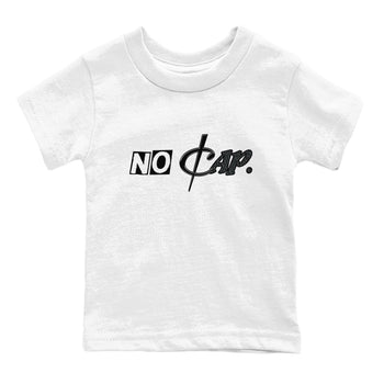 3s Black Cat shirts to match jordans No Cap sneaker match tees Air Jordan 3 Retro Black Cat match shoes to clothes SNRT Sneaker Tees Youth Baby White 2 tee