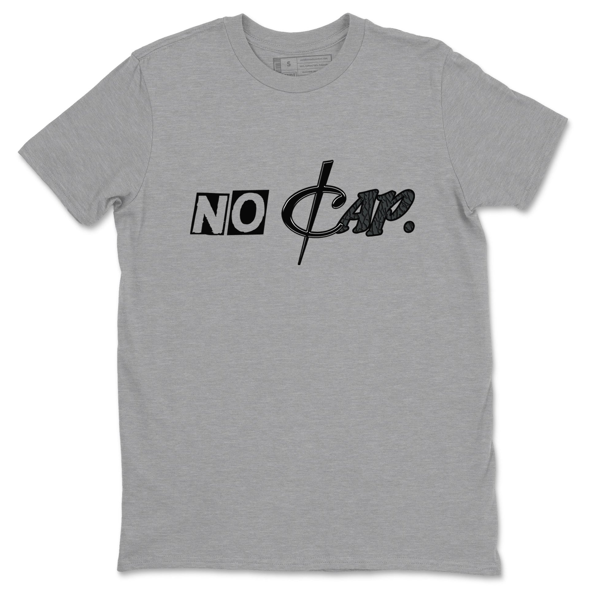 3s Black Cat shirts to match jordans No Cap sneaker match tees Air Jordan 3 Retro Black Cat match shoes to clothes SNRT Sneaker Tees unisex cotton Heather Grey 2 shirts