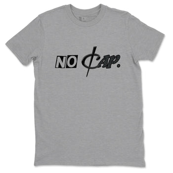 3s Black Cat shirts to match jordans No Cap sneaker match tees Air Jordan 3 Retro Black Cat match shoes to clothes SNRT Sneaker Tees unisex cotton Heather Grey 2 shirts