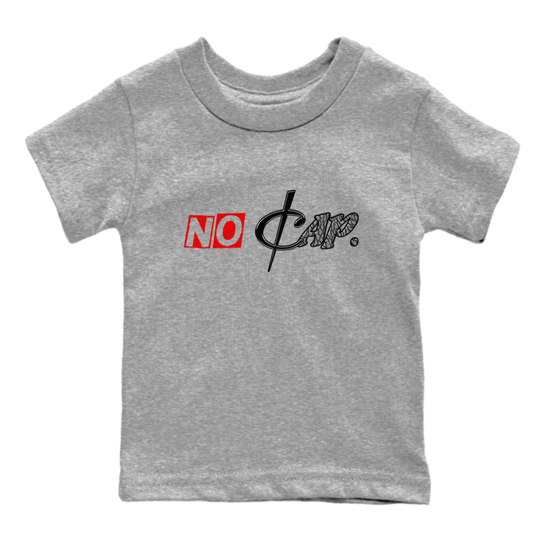 3s Black Cement shirts to match jordans No Cap sneaker match tees Air Jordan 3 Black Cement match shoes to clothes SNRT Sneaker Tees Youth Baby Heather Grey 2 tee