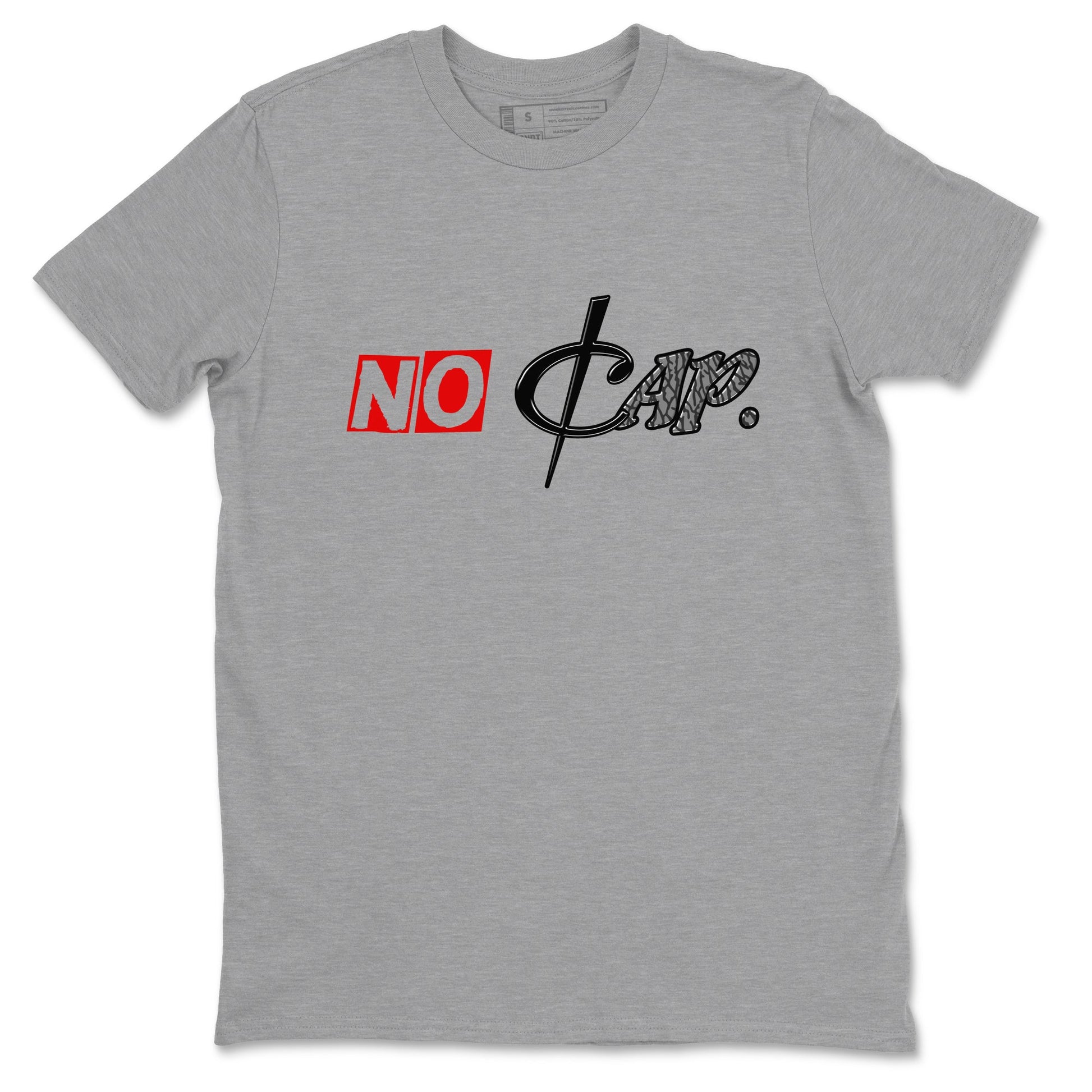 3s Black Cement shirts to match jordans No Cap sneaker match tees Air Jordan 3 Black Cement match shoes to clothes SNRT Sneaker Tees unisex cotton Heather Grey 2 shirts