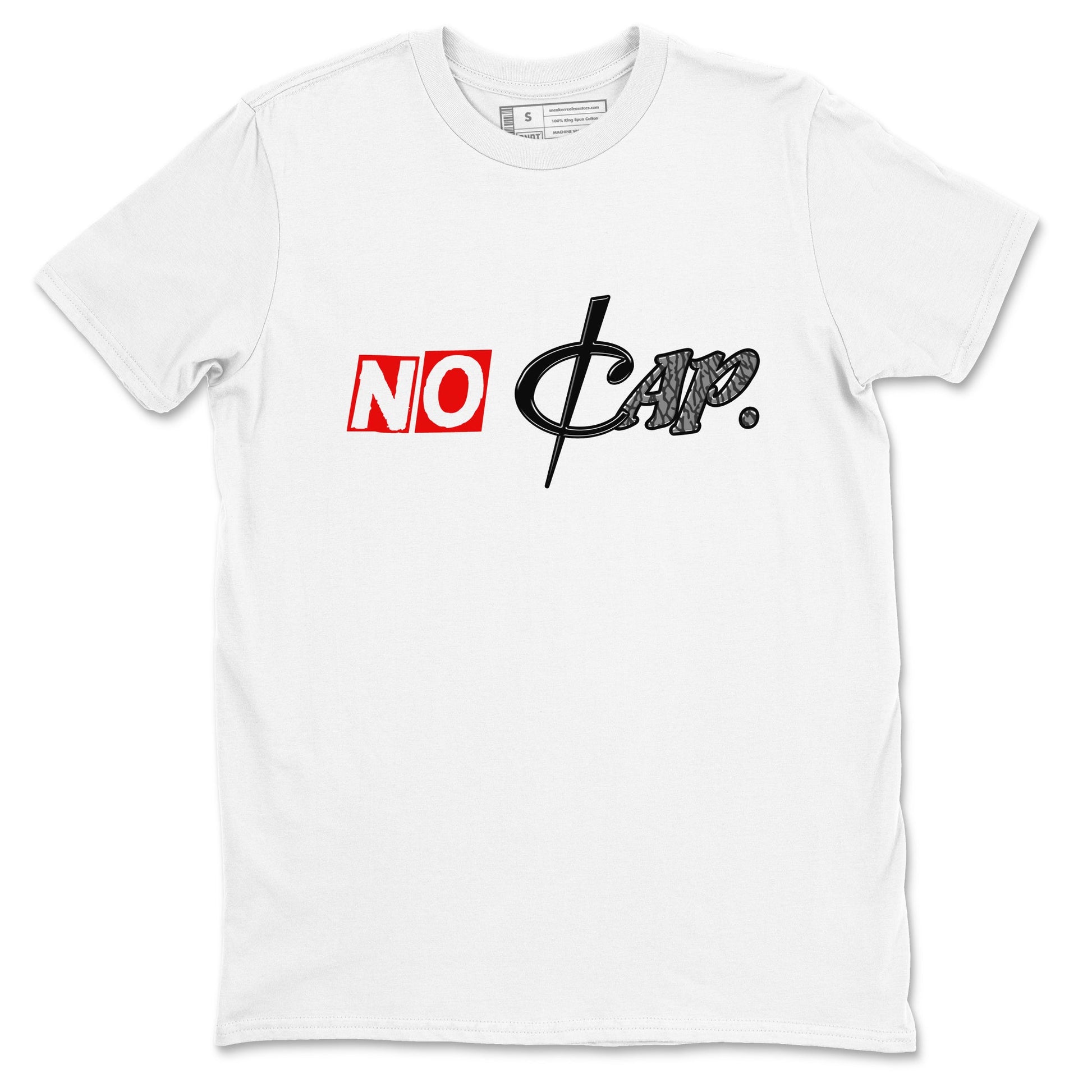 3s Black Cement shirts to match jordans No Cap sneaker match tees Air Jordan 3 Black Cement match shoes to clothes SNRT Sneaker Tees unisex cotton White 2 shirts