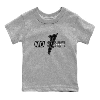4s Black Cat shirts to match jordans No Cap sneaker match tees Air Jordan 4 Black Cat match shoes to clothes SNRT Sneaker Tees Youth Baby Heather Grey 2 tee