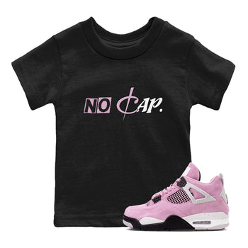 4s Retro Orchid shirts to match jordans No Cap sneaker match tees Air Jordan 4 WMNS Orchid match shoes to clothes SNRT Sneaker Tees Youth Baby Black 1 tee
